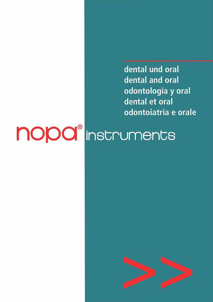 Catalogue d'instuments pour la chirurgie dentaire, Nopa