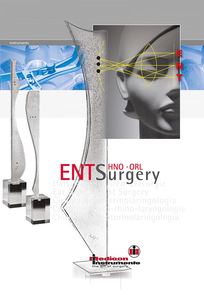 Catalogue d'instruments de chirurgie pour l'ORL, Medicon